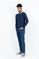 Navy Blue Long Sleeve T-Shirt