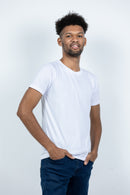 White Short Sleeve Crew Neck T-shirt