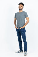 Grey Short Sleeve Crew Neck T-shirt