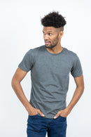 Grey Short Sleeve Crew Neck T-shirt