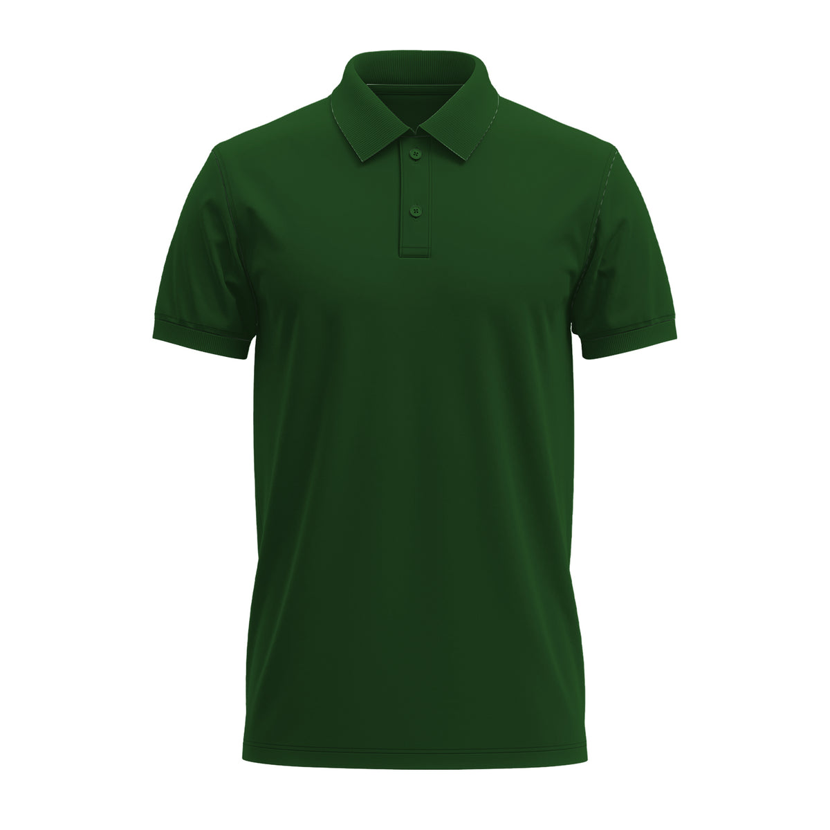 Dark Green Polo T Shirt