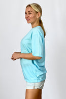Oversized T-Shirt - Balmy Blue