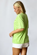 Oversized T-Shirt - Pastel Lime