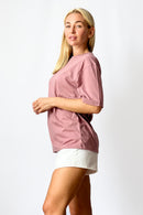 Oversized T-Shirt - Wood Rose