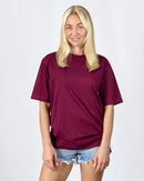 Oversized T-Shirt - Maroon