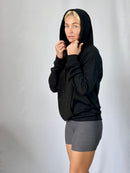 Hoodie - Unisex - Black