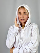 Hoodie - Unisex - White