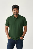 Army Green Polo T-Shirt