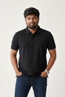 Black Polo T-Shirt