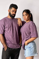 Oversized T Shirt -  Deep Purple Vyboo