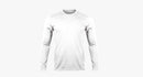 White Long Sleeve T-Shirt Vyboo
