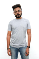 Ash Short Sleeve Crew Neck T-Shirt Vyboo