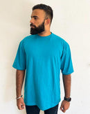 Oversized T Shirt - Damro Green Vyboo